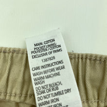 Load image into Gallery viewer, Boys Brilliant Basics, cotton casual pants, elasticated, Inside leg: 54cm, GUC, size 6,  
