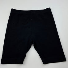 Load image into Gallery viewer, Girls Schooltex, black stretchy bike shorts, EUC, size 10,  