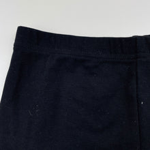 Load image into Gallery viewer, Girls Schooltex, black stretchy bike shorts, EUC, size 10,  