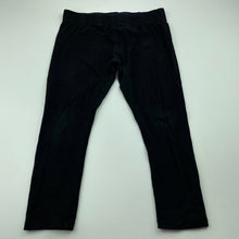 Load image into Gallery viewer, Girls Brilliant Basics, black stretchy cropped leggings, Inside leg: 40cm, FUC, size 10,  
