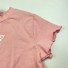 Load image into Gallery viewer, Girls Coca-Cola, stretchy cropped t-shirt / top, GUC, size 10,  
