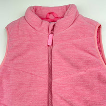 Load image into Gallery viewer, Girls Target, pink marle vest / sleeveless jacket, EUC, size 6,  