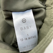 Load image into Gallery viewer, Boys Target, khaki hooded jacket / coat, dinosaur, GUC, size 1,  