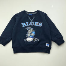 Load image into Gallery viewer, unisex NSWRL, State of Origin fleece lined sweater / jumper, pilling, FUC, size 2,  