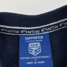 Load image into Gallery viewer, unisex NSWRL, State of Origin fleece lined sweater / jumper, pilling, FUC, size 2,  