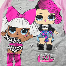 Load image into Gallery viewer, Girls LOL Surprise, long sleeve pyjama top, pilling, FUC, size 5,  