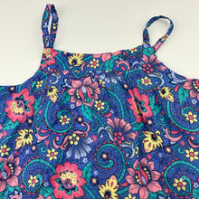 Load image into Gallery viewer, Girls Target, lightweight floral cotton summer top, GUC, size 6,  