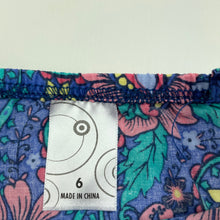 Load image into Gallery viewer, Girls Target, lightweight floral cotton summer top, GUC, size 6,  