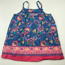 Load image into Gallery viewer, Girls Target, lightweight floral cotton summer top, GUC, size 6,  