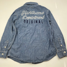 Load image into Gallery viewer, Boys Carters, lightweight cotton long sleeve shirt, EUC, size 5,  