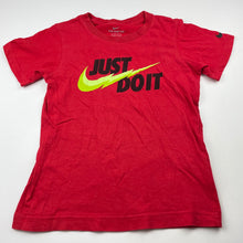 Load image into Gallery viewer, Boys Nike, Athletic cut cotton t-shirt top, GUC, size 6-7,  
