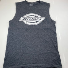 Load image into Gallery viewer, Boys Dickies, grey marle tank top, Sz: Sm, L: 62cm, armpit to armpit: 42cm, GUC, size 16,  