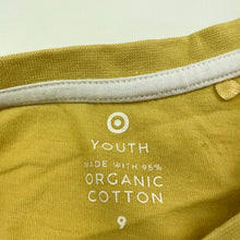 Load image into Gallery viewer, Girls Target, organic cotton t-shirt / top, GUC, size 9,  