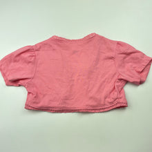 Load image into Gallery viewer, Girls H&amp;T, lightweight cotton bolero cardigan / top, GUC, size 7,  