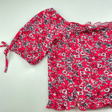 Load image into Gallery viewer, Girls KID, floral crinkle top, EUC, size 12,  