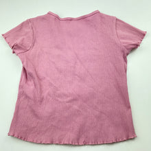 Load image into Gallery viewer, Girls Target, pink ribbed t-shirt / top, GUC, size 9,  