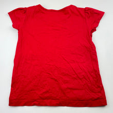 Load image into Gallery viewer, Girls Anko, red cotton Christmas t-shirt / top, GUC, size 8,  