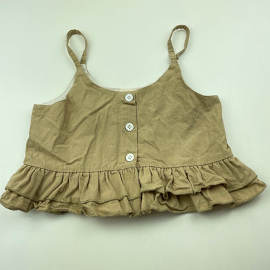 Girls SHEIN, ruffle summer top, GUC, size 6,  