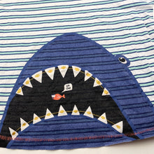 Load image into Gallery viewer, Boys Target, cotton t-shirt / top, shark, FUC, size 6,  