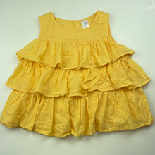 Load image into Gallery viewer, Girls Target, cotton lined tiered top, FUC, size 7,  