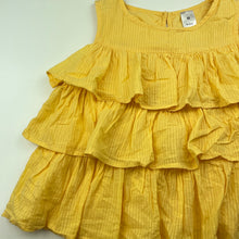 Load image into Gallery viewer, Girls Target, cotton lined tiered top, FUC, size 7,  