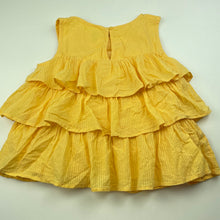 Load image into Gallery viewer, Girls Target, cotton lined tiered top, FUC, size 7,  