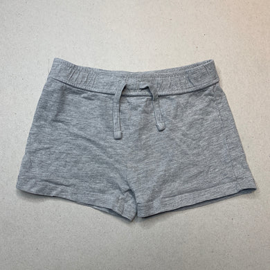 unisex Anko, grey marle shorts, elasticated, GUC, size 0,  
