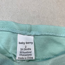 Load image into Gallery viewer, Girls Baby Berry, ribbed stretchy shorts / skirt, elasticated, GUC, size 2,  