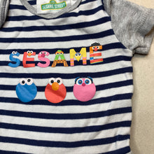 Load image into Gallery viewer, unisex Seasame Street, cotton bodysuit / romper, GUC, size 000,  