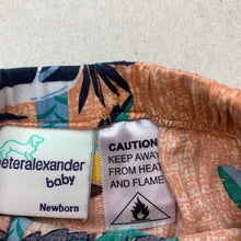 Load image into Gallery viewer, unisex Peter Alexander, lightweight cotton shorts, elasticated, combi van, EUC, size 0000,  