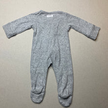 Load image into Gallery viewer, unisex Target, pointelle organic cotton zip coverall / romper, EUC, size 00000,  