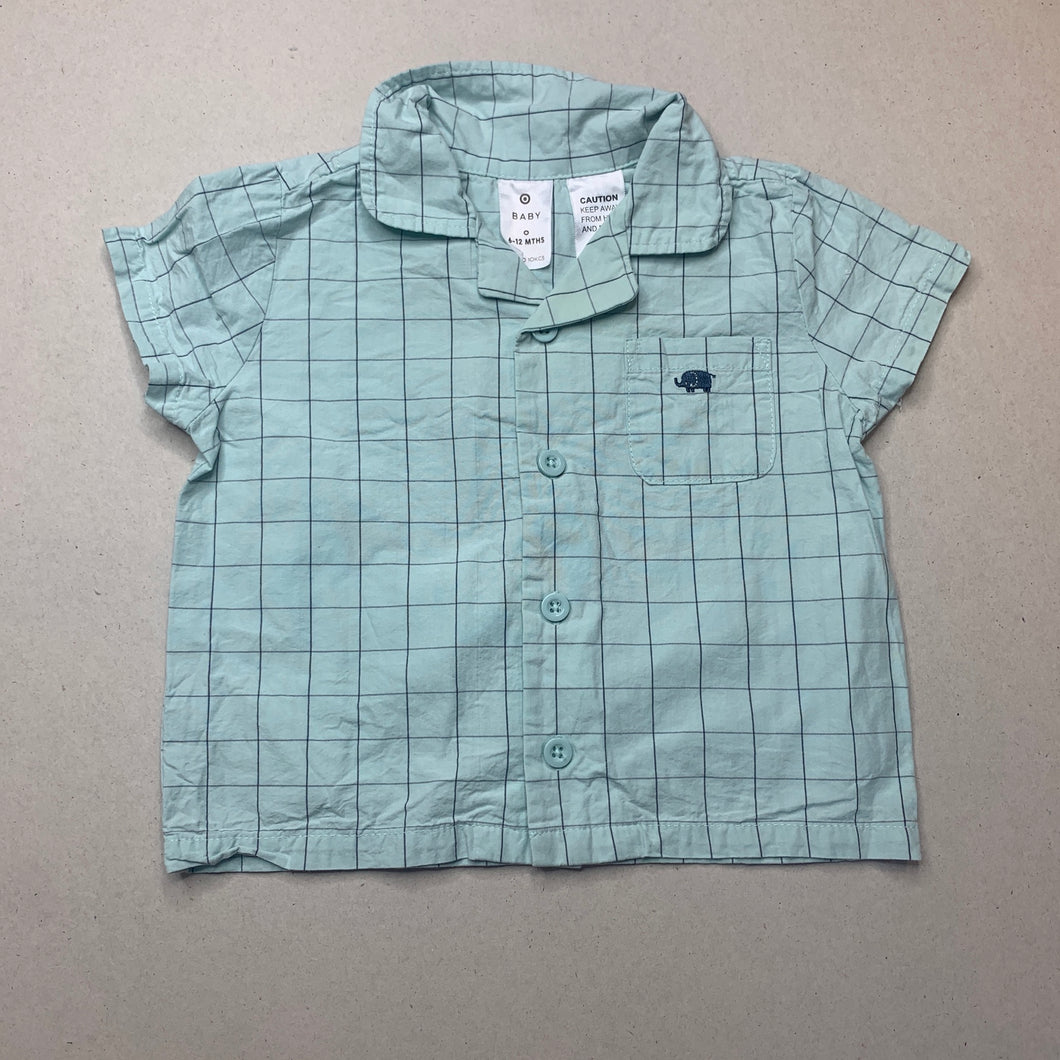 Boys Target, cotton pyjama shirt / top, FUC, size 0,  