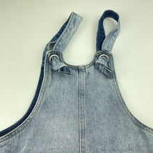 Load image into Gallery viewer, Girls Breakers, blue denim overalls / shortalls, GUC, size 7,  