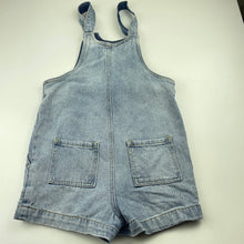 Load image into Gallery viewer, Girls Breakers, blue denim overalls / shortalls, GUC, size 7,  