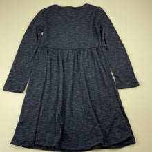 Load image into Gallery viewer, Girls Target, stretchy soft feel long sleeve dress, EUC, size 5, L: 58cm