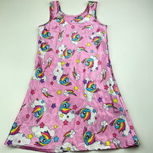 Load image into Gallery viewer, Girls My Little Pony, lightweight nightie / night dress, labels removed, armpit to armpit: 30cm, GUC, size 4-5,  