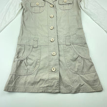 Load image into Gallery viewer, Girls Kids Stuff, cotton casual dress, GUC, size 4, L: 55cm