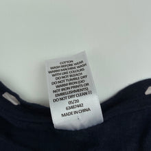 Load image into Gallery viewer, Girls Target, navy &amp; white spot cotton dress, GUC, size 10, L: 65cm