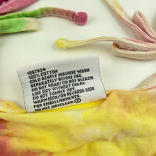 Load image into Gallery viewer, Girls Mango, tie dyed cotton summer dress, GUC, size 6, L: 63cm