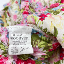 Load image into Gallery viewer, Girls BOOMER WOOHYUK, spliced lightweight cotton casual dress, GUC, size 8, L: 57cm