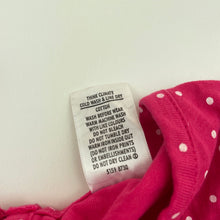 Load image into Gallery viewer, Girls Target, pink &amp; white spot cotton dress, FUC, size 4, L: 56cm