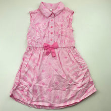 Load image into Gallery viewer, Girls lightweight, cotton casual dress, no labels, armpit to armpit: 26cm, GUC, size 2-3, L: 48cm