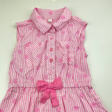 Load image into Gallery viewer, Girls lightweight, cotton casual dress, no labels, armpit to armpit: 26cm, GUC, size 2-3, L: 48cm