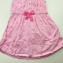 Load image into Gallery viewer, Girls lightweight, cotton casual dress, no labels, armpit to armpit: 26cm, GUC, size 2-3, L: 48cm