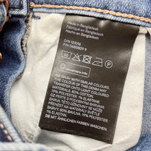 Load image into Gallery viewer, Girls H&amp;M, stretch denim overalls / shortalls, EUC, size 11,  