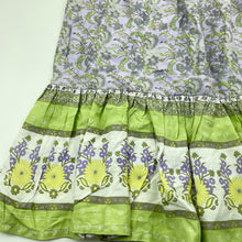 Load image into Gallery viewer, Girls Mango, lightweight floral skirt, elasticated, L: 51cm, EUC, size 14,  