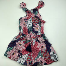 Load image into Gallery viewer, Girls Milkshake, lightweight floral summer playsuit, GUC, size 3,  