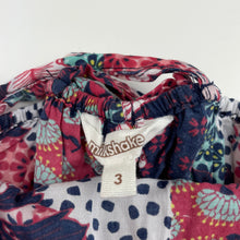 Load image into Gallery viewer, Girls Milkshake, lightweight floral summer playsuit, GUC, size 3,  