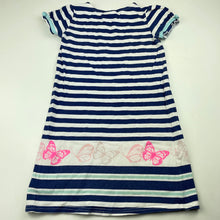 Load image into Gallery viewer, Girls Mango, stretchy casual dress, wash fade, FUC, size 6, L: 59cm
