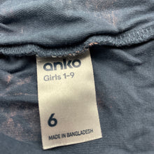 Load image into Gallery viewer, Girls Anko, floral cotton casual dress, EUC, size 6, L: 52cm at front